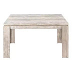 Table à manger/cuisine moderne rectangulaire de 60 pouces pour 4-6 personnes, pour bureau ou salle à manger
