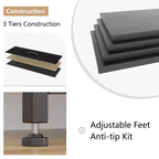 10-Drawer Fabric Dresser - Lightweight Storage w/Steel Frame & Wood Top, Multi-Functional Organizer