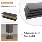 10-Drawer Fabric Dresser - Lightweight Storage w/Steel Frame & Wood Top, Multi-Functional Organizer