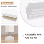 10-Drawer Fabric Dresser - Lightweight Storage w/Steel Frame & Wood Top, Multi-Functional Organizer