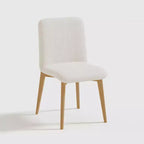 Chaise de salle à manger avec pieds en bois pour cuisine/salle à manger