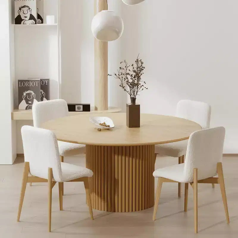 Chaise de salle à manger avec pieds en bois pour cuisine/salle à manger
