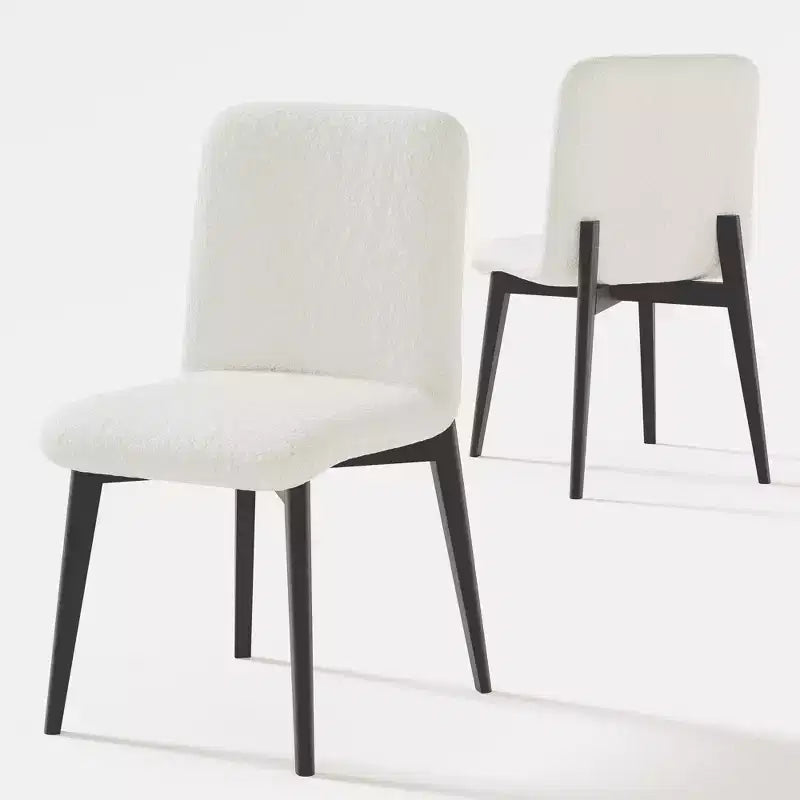 Chaise de salle à manger avec pieds en bois pour cuisine/salle à manger