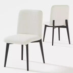 Chaise de salle à manger avec pieds en bois pour cuisine/salle à manger