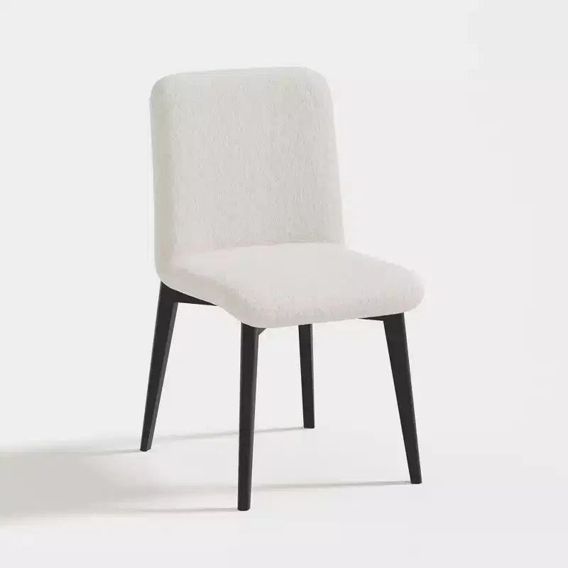 Chaise de salle à manger avec pieds en bois pour cuisine/salle à manger