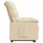 Fauteuil relax avec dossier et repose-pieds réglables, fauteuil de salon moderne avec siège rembourré épais pour salon et chambre à coucher
