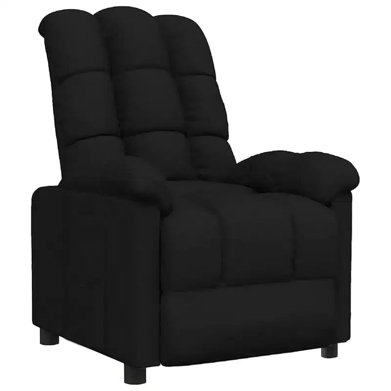 Fauteuil relax avec dossier et repose-pieds réglables, fauteuil de salon moderne avec siège rembourré épais pour salon et chambre à coucher
