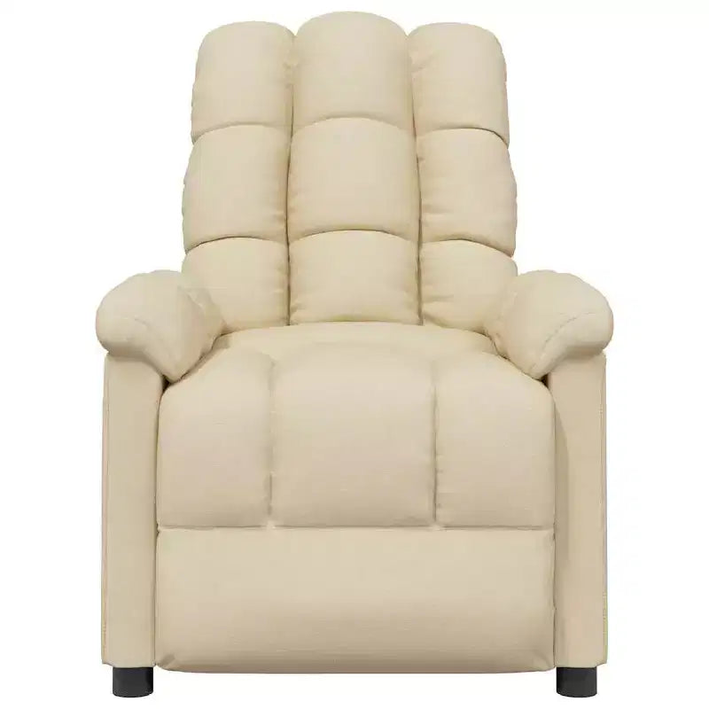 Fauteuil relax avec dossier et repose-pieds réglables, fauteuil de salon moderne avec siège rembourré épais pour salon et chambre à coucher
