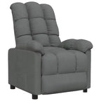 Fauteuil relax avec dossier et repose-pieds réglables, fauteuil de salon moderne avec siège rembourré épais pour salon et chambre à coucher