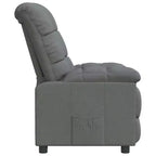 Fauteuil relax avec dossier et repose-pieds réglables, fauteuil de salon moderne avec siège rembourré épais pour salon et chambre à coucher