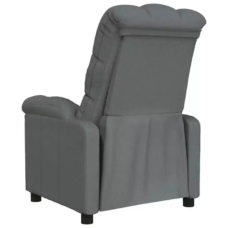 Fauteuil relax avec dossier et repose-pieds réglables, fauteuil de salon moderne avec siège rembourré épais pour salon et chambre à coucher
