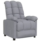 Fauteuil relax avec dossier et repose-pieds réglables, fauteuil de salon moderne avec siège rembourré épais pour salon et chambre à coucher
