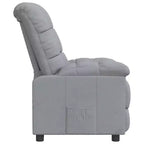 Fauteuil relax avec dossier et repose-pieds réglables, fauteuil de salon moderne avec siège rembourré épais pour salon et chambre à coucher