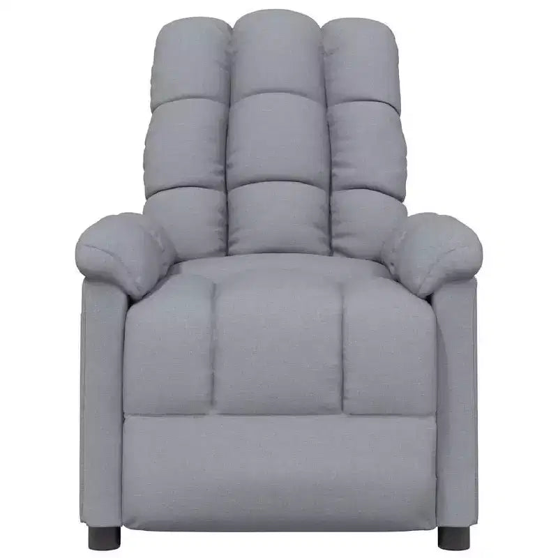 Fauteuil relax avec dossier et repose-pieds réglables, fauteuil de salon moderne avec siège rembourré épais pour salon et chambre à coucher