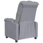 Fauteuil relax avec dossier et repose-pieds réglables, fauteuil de salon moderne avec siège rembourré épais pour salon et chambre à coucher