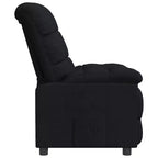 Fauteuil relax avec dossier et repose-pieds réglables, fauteuil de salon moderne avec siège rembourré épais pour salon et chambre à coucher