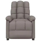 Fauteuil relax avec dossier et repose-pieds réglables, fauteuil de salon moderne avec siège rembourré épais pour salon et chambre à coucher
