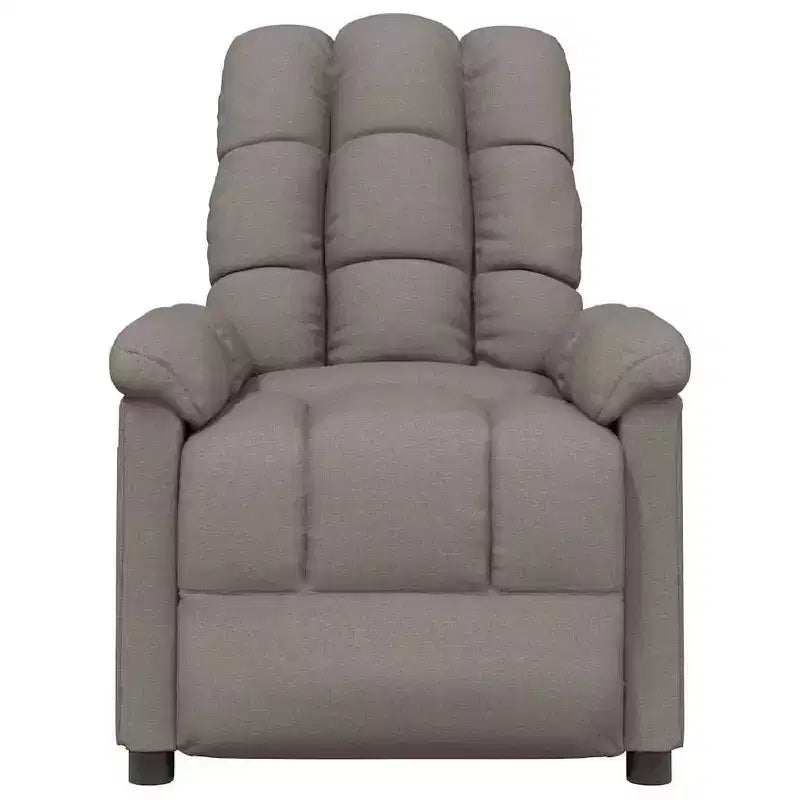 Fauteuil relax avec dossier et repose-pieds réglables, fauteuil de salon moderne avec siège rembourré épais pour salon et chambre à coucher
