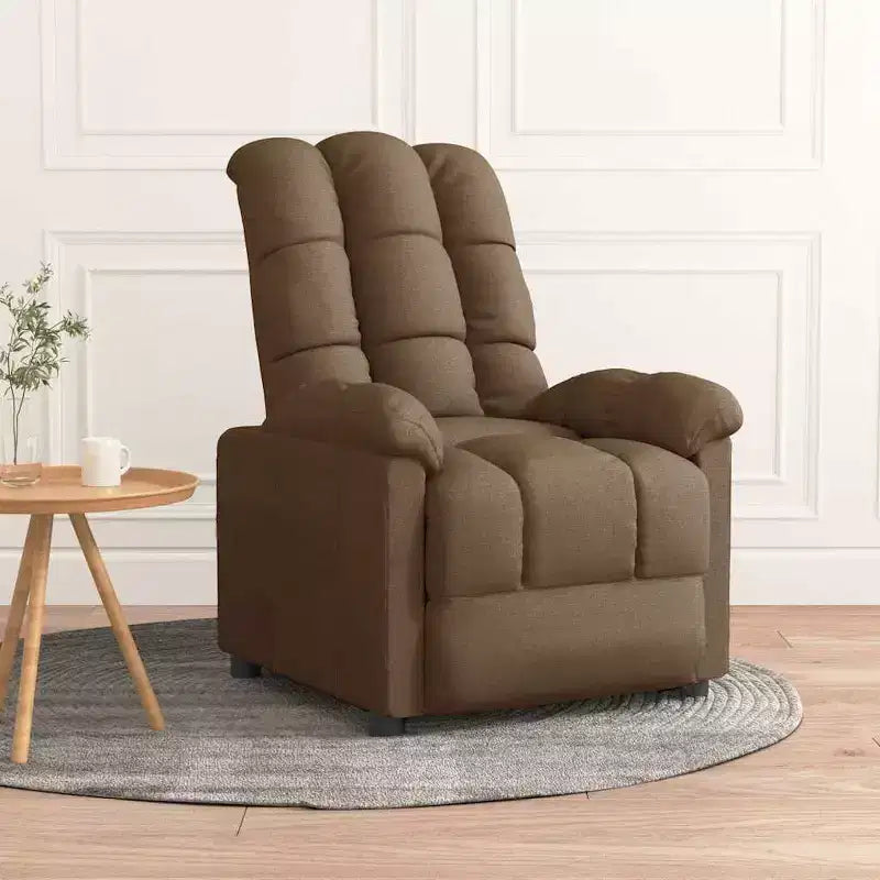 Recliner Chair with Adjustable Backrest and Footrest,Modern Lounge Chair Thick Padded Seat for Living Room & Bedroom