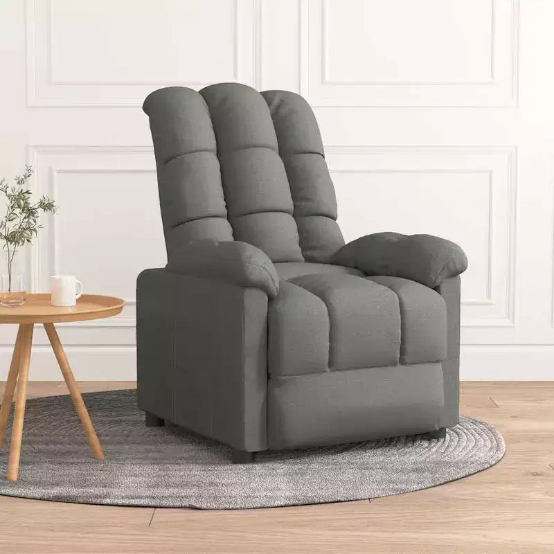 Recliner Chair with Adjustable Backrest and Footrest,Modern Lounge Chair Thick Padded Seat for Living Room & Bedroom