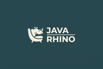 Java Rhino Furniture Logo Dark Teal